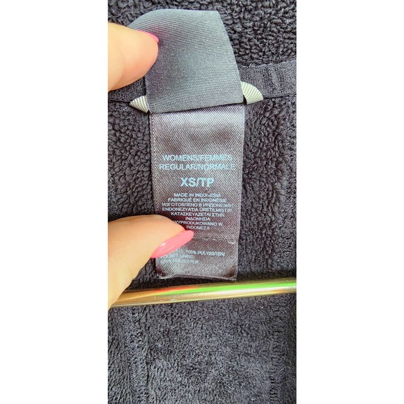 The North Face Morning Glory Fleece Jacket C708 Black And Gold Size XS - Picture 8 of 8